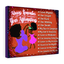 Load image into Gallery viewer, i am affirmations for black girls