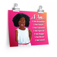 Load image into Gallery viewer, i am affirmations for black girls