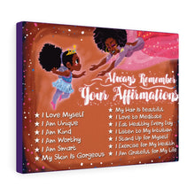 Load image into Gallery viewer, wall art for small black girl