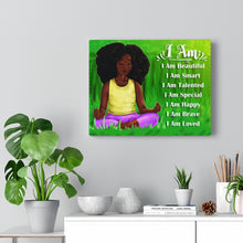 Load image into Gallery viewer, I Am (Meditation-Eyes) Canvas