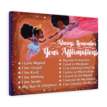 Load image into Gallery viewer, affirmations for young black girls