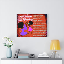 Load image into Gallery viewer, wall art for brown girls