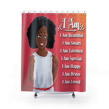 Load image into Gallery viewer, shower curtains for black girls