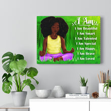 Load image into Gallery viewer, I Am (Meditation-Eyes) Canvas