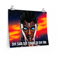 Load image into Gallery viewer, She Said She Could, So She Did (Braids) - Posters