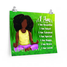 Load image into Gallery viewer, I am affirmations for brown girls