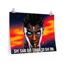 Load image into Gallery viewer, She Said She Could, So She Did (Braids) - Posters