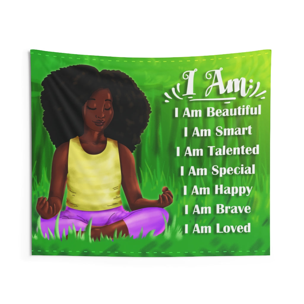 empowering wall art for black girls